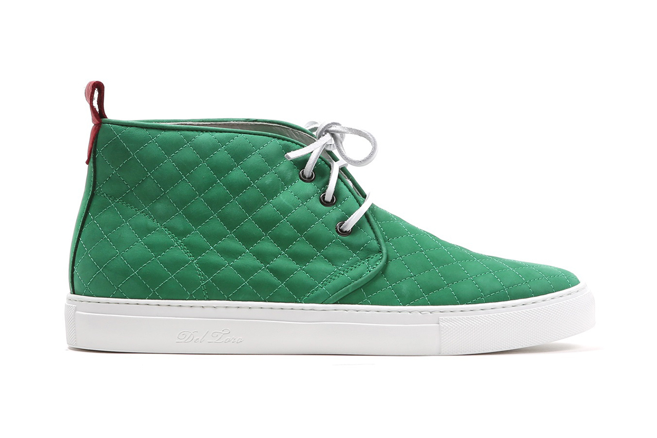 Fashion|Del Toro Spring 2014 Quilted Alto Chukka