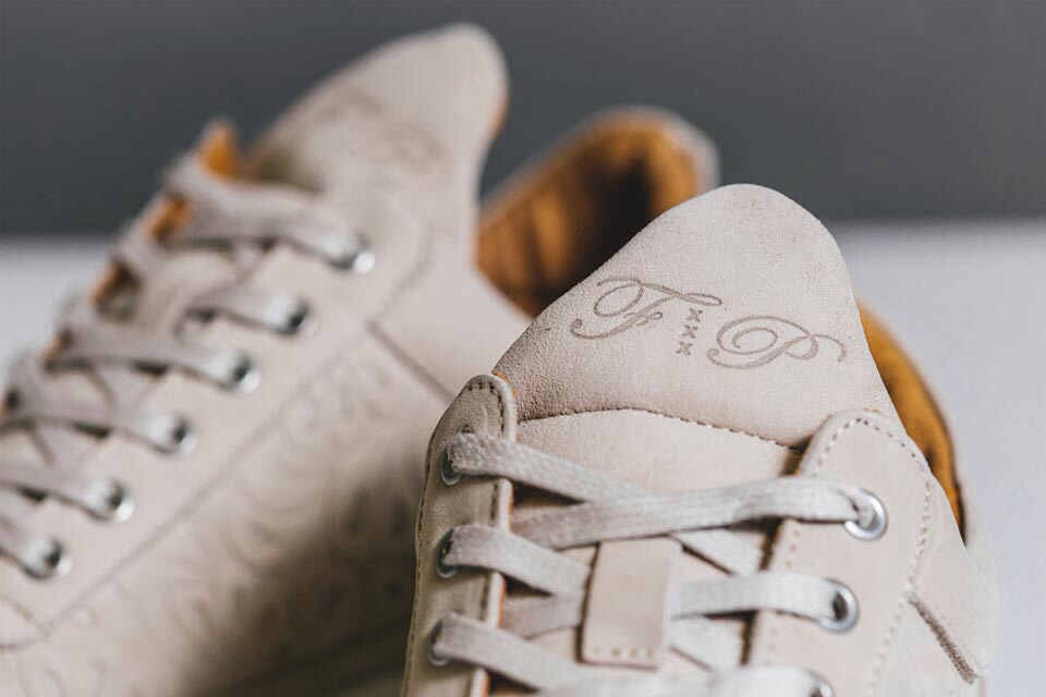 Shoes|Filling Pieces Floral Embossed Low Top Collection