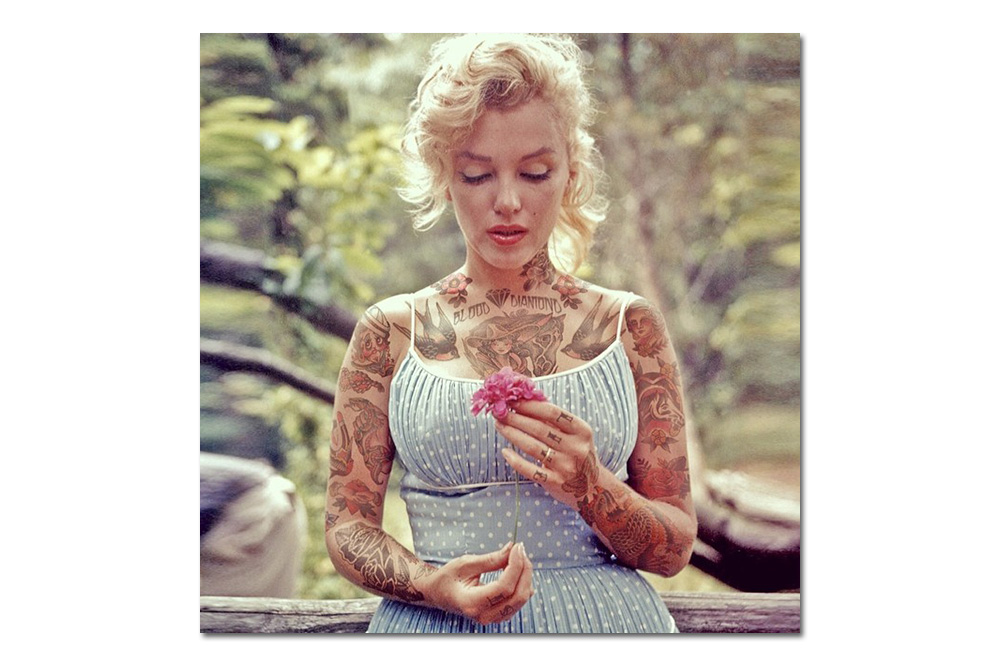 Art | Tattoo Hipster Transformation To Iconic Celebraties
