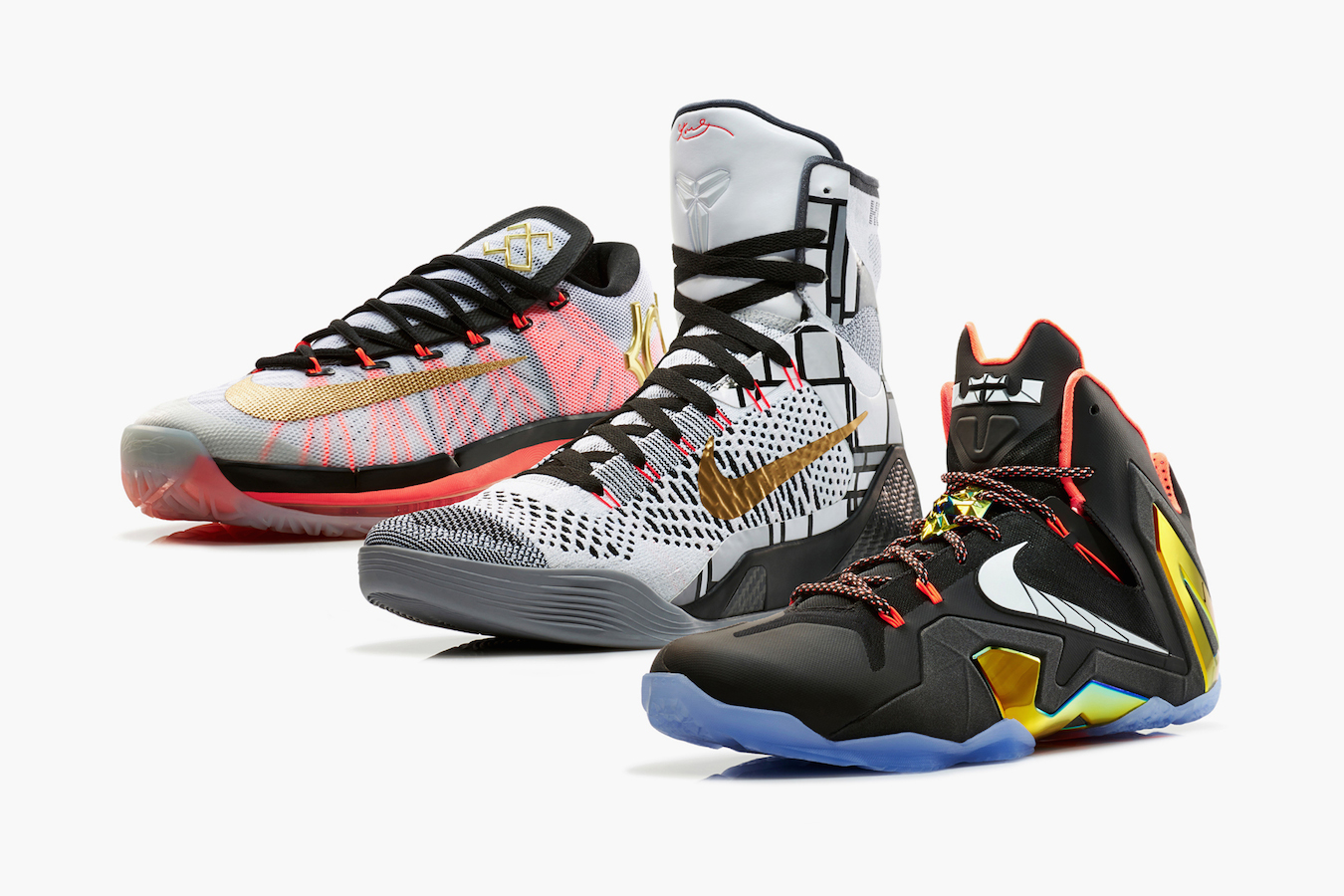 Sneakers|Nike Basketball 2014 Elite Series “Gold” Collection