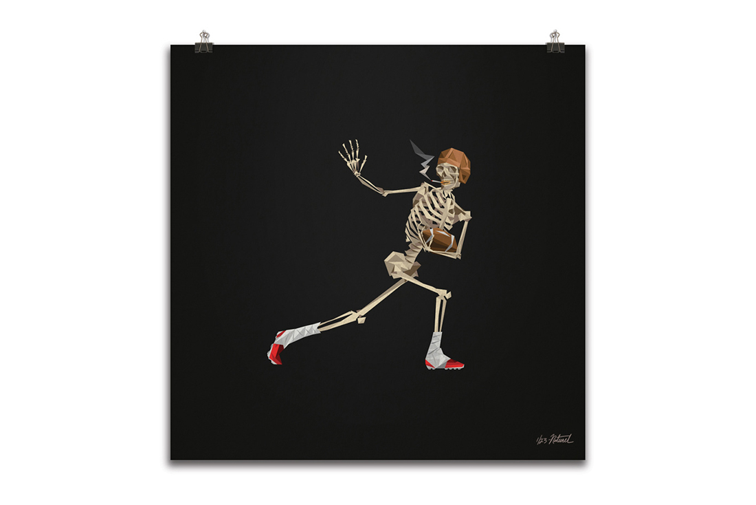 Art|Naturel Celebrates NFL Draft w/ Limited Edition “LeatherDeads” Print