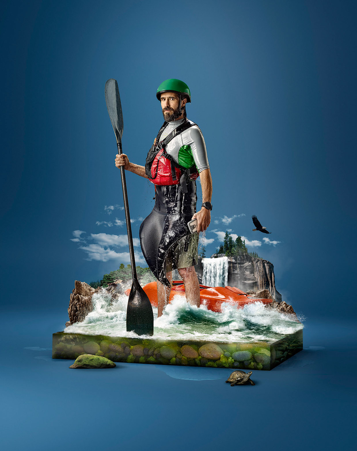 Art|Lifeproof Galaxy S5 Campaign