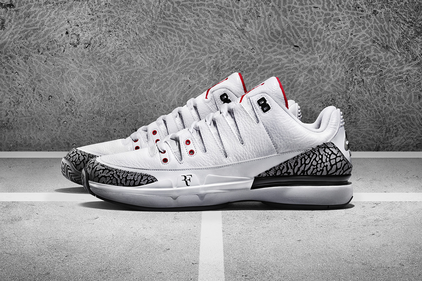 Fashion & Lifestyle| Michael Jordan & Roger Federer Reveal the NikeCourt Zoom Vapor AJ3 by Jordan
