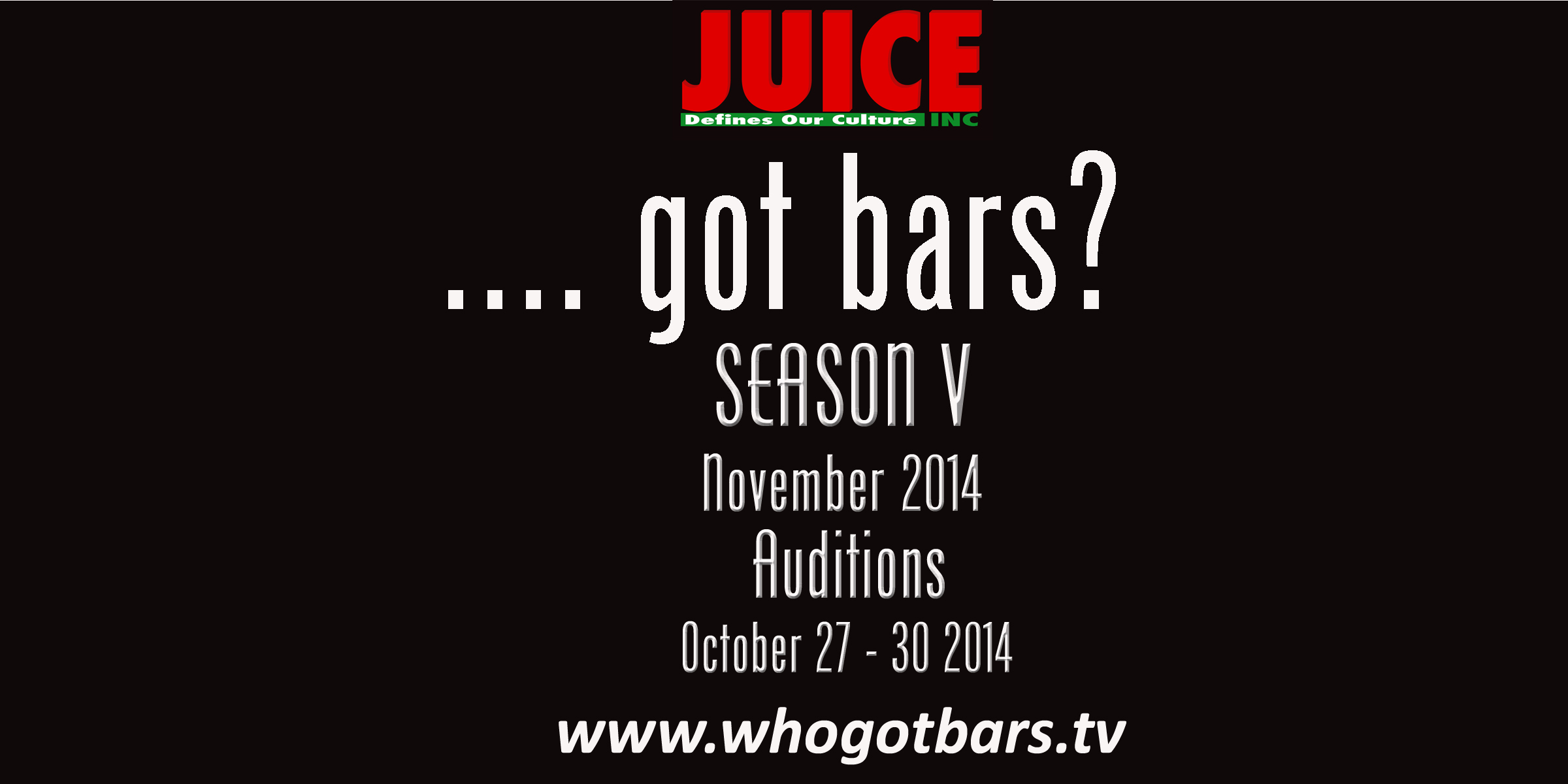 Music| Presenting The 5th Season of WhoGotBars?