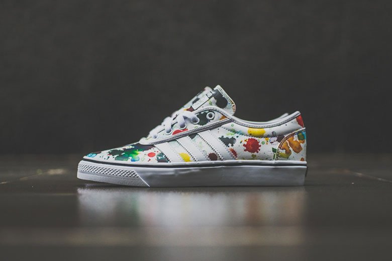 Fashion| HVW8 x KEVIN LYONS x ADIDAS SKATEBOARDING – ADI EASE WHITE