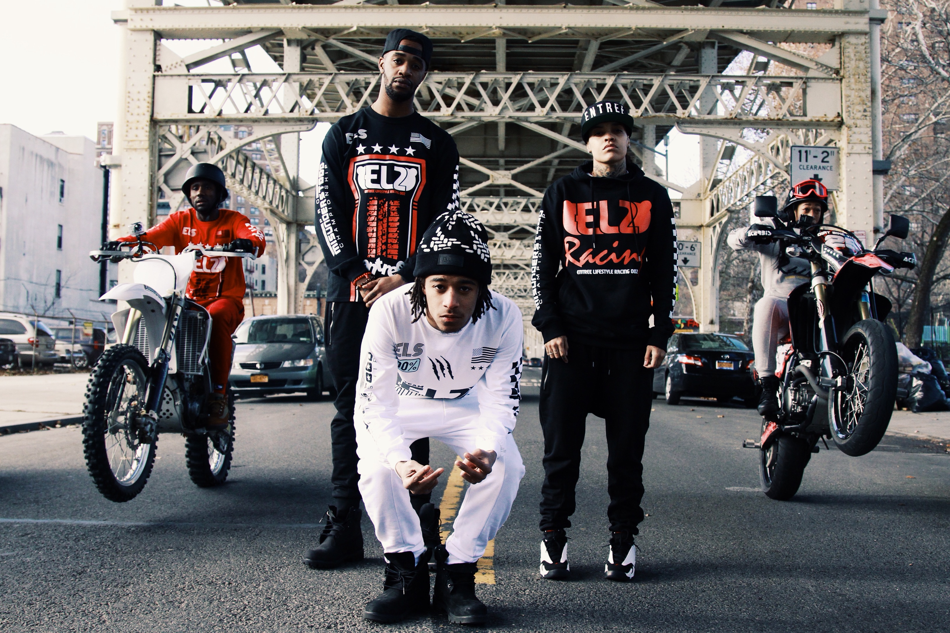 Fashion & Music| Entree LS “EL2 MOTO Racing Series” feat. Siya, Perrion and Slim Dollars