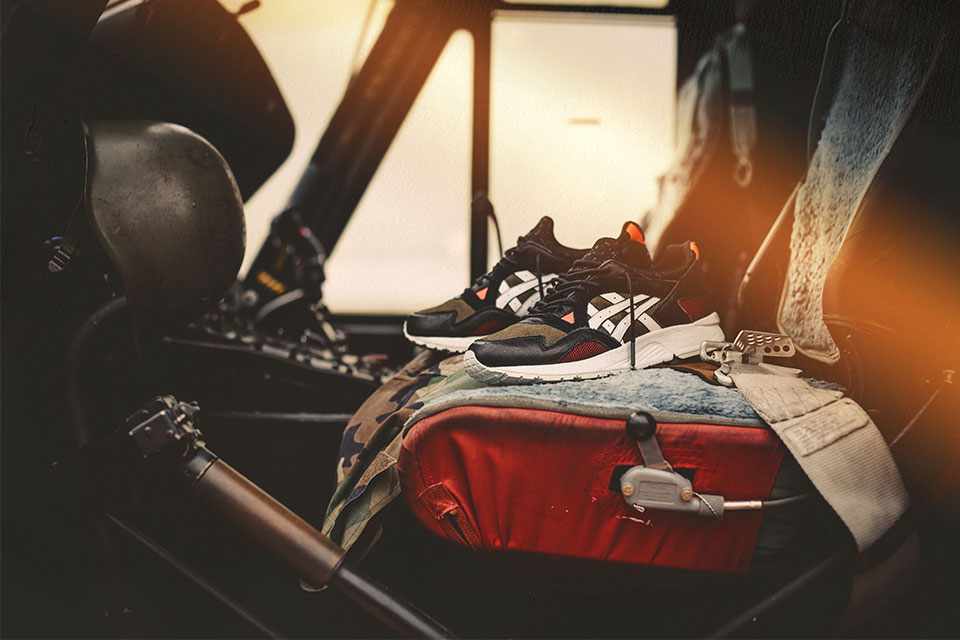 Footwear| Highs and Lows x ASICS Tiger Gel V “Medic”