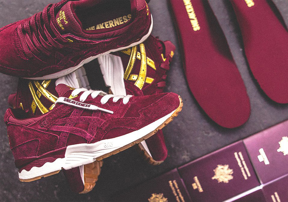 Footwear| Check Out European Passport Inspired Collab of @Sneakerness x @MyAsics Gel-Lyte V’s