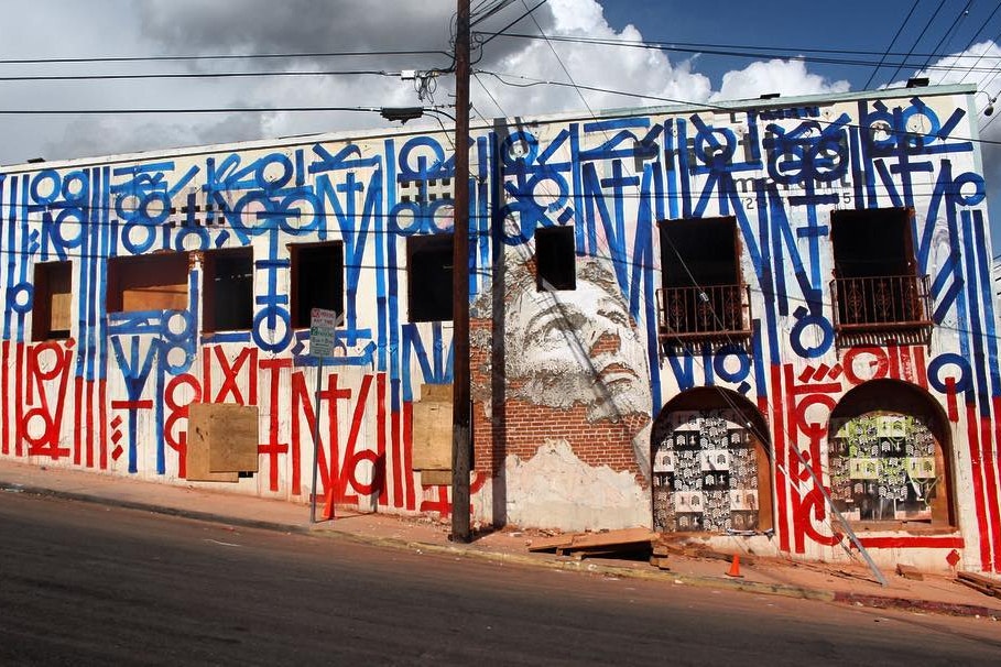 Art| @Vhils1 & RETNA Team Up For Epic Collaboration In L.A.