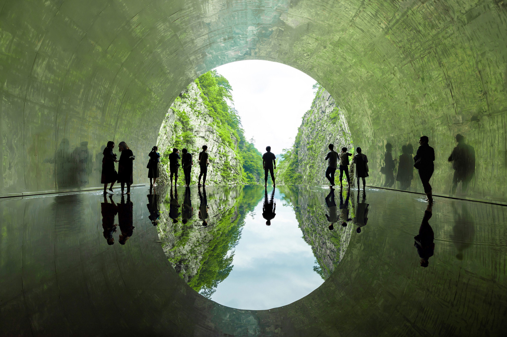 Art| @MADArchitects_ Utilize Historic Japanese Tunnel For Latest Installation