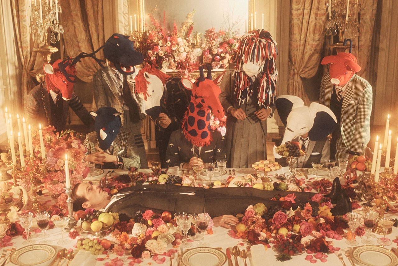 Fashion| @ThomBrownNY F/W 2020 Collection Invites A Fairy-Tale Lookbook and Ample Custom Harry Tweeds