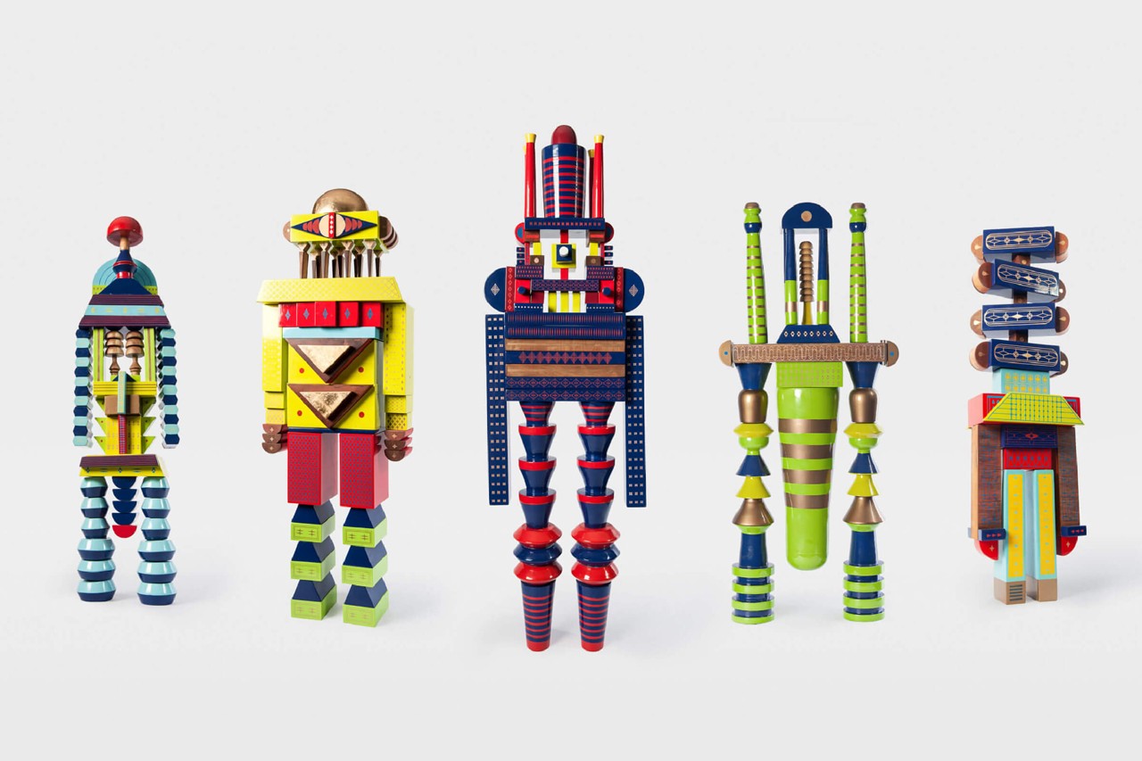 Art| Designs By Reborn Offer A Robotic Sculpture Series w/ A Vietnamese Influence
