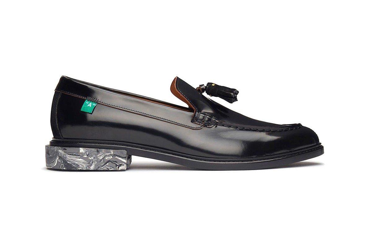 Footwear| @OffWht Offers New Loafers w/ Flush Marble-Designed Heels
