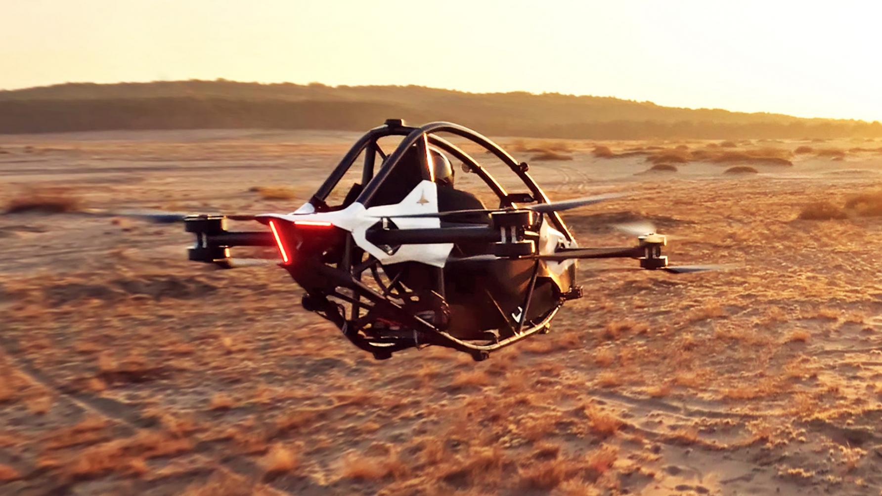 Tech| A Glimpse At The First Flying Car Designed By @Jetson_Aero