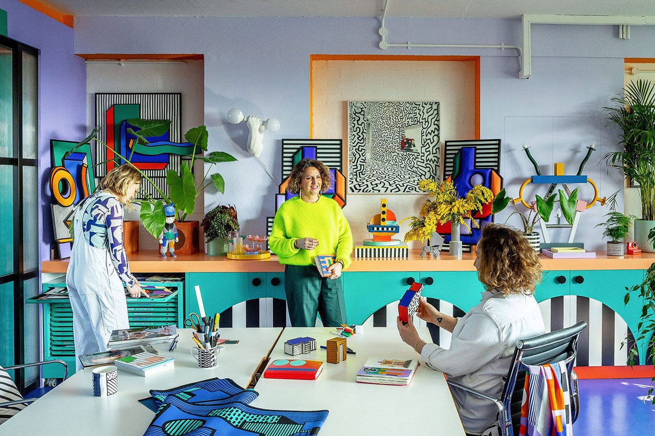 Art| Camille Walala Showcases New Coloring-Book Themed Studio