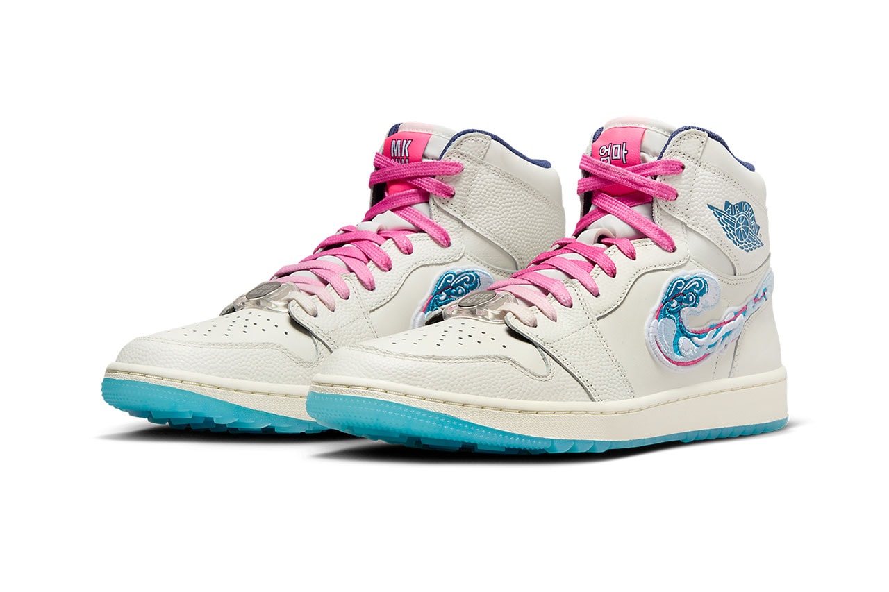 Footwear| Enjoy the Official Look at Michelle Wie West’s Air Jordan 1 Golf “Wave”