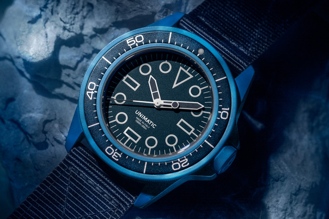 Watches| Unimatic Teams with Revolution for New U1 MILSUB “BLUE” Diver Watch