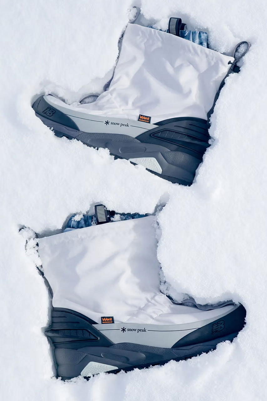 Fashion| New Balance Teams with Snow Peak & Tokyo Design Studio for Exclusive Boot Design and Fashion Series