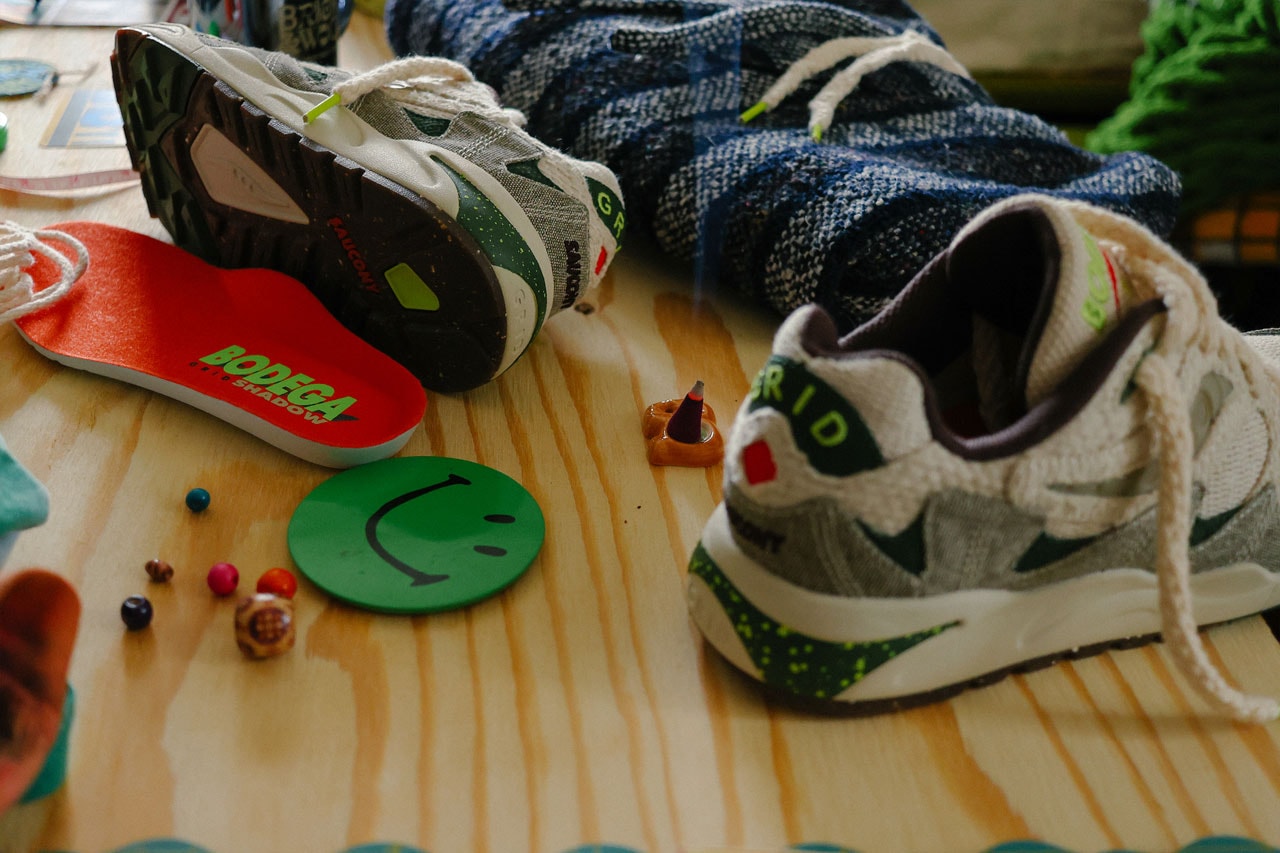 Footwear| Saucony x Bodega Tag Team Grid Shadow 2 “Jaunt Woven”