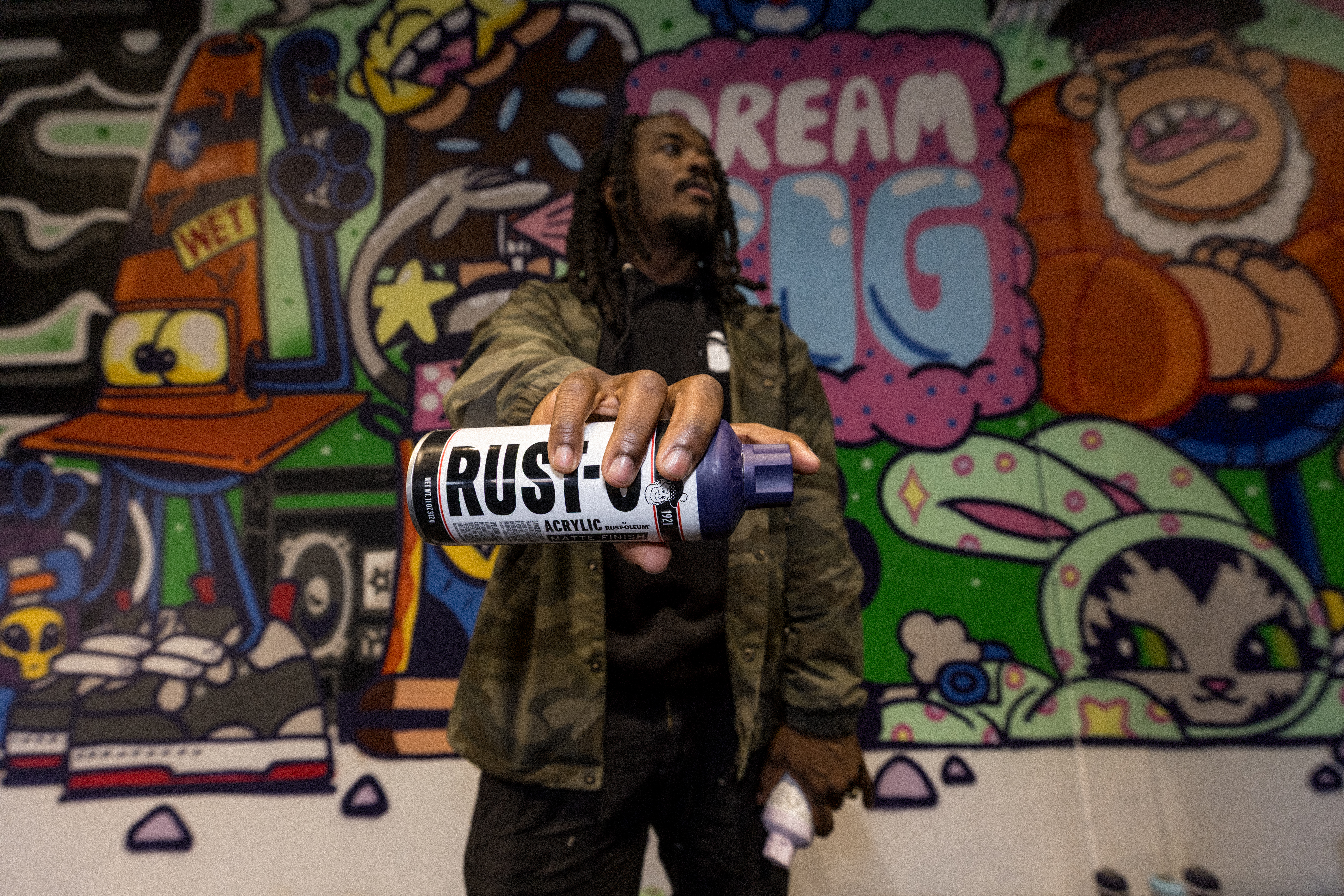 Art| Rust-Oleum Introduces ‘Rust-O’ Spray Paint Line At A Live Event In LA