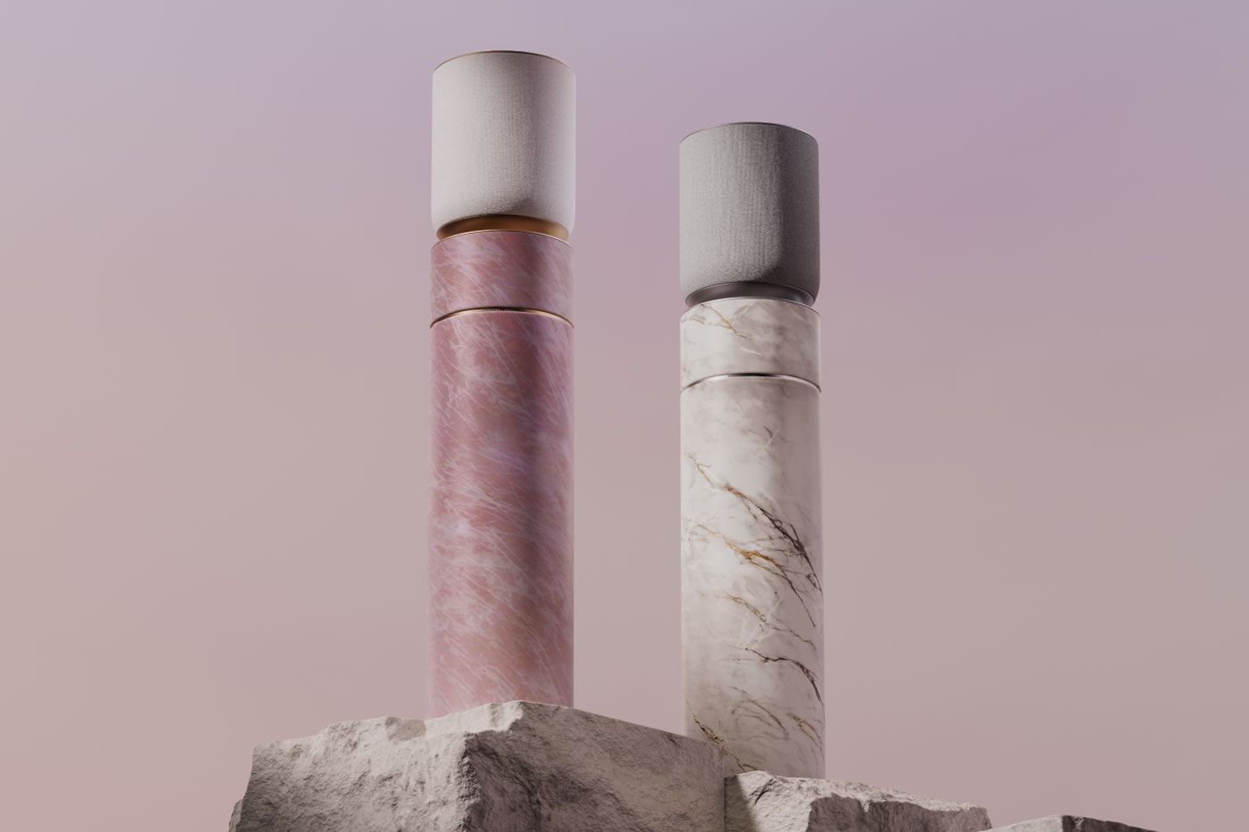 Tech| Bang & Olufsen Team w/ Antolini For A Sculpture Stone Speaker Series