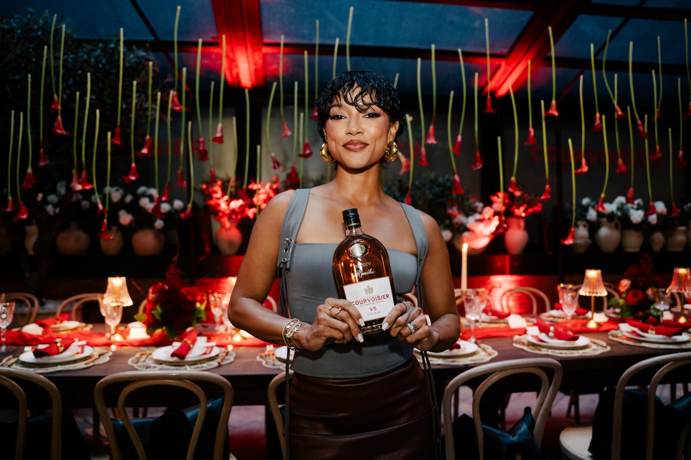 Events| Karrueche Tran Teams with Courvoisier For A Dînatoire Summer Kick-Off Party