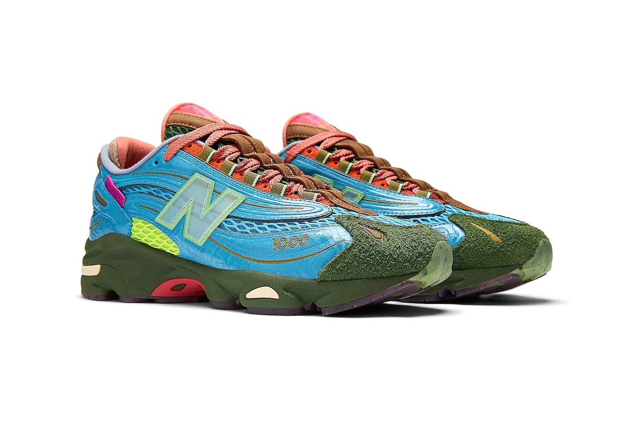 Footwear| A Close Look At Salehe Bembury x New Balance 1000 “Fog Be The Cloud”