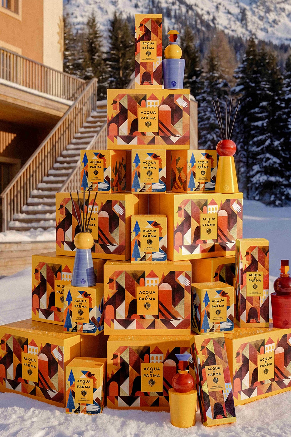 Fashion| In a Colorful Celebration of Italian Holiday Luxury, Acqua di Parma Presents “Grand Hotel Sprezzatura”